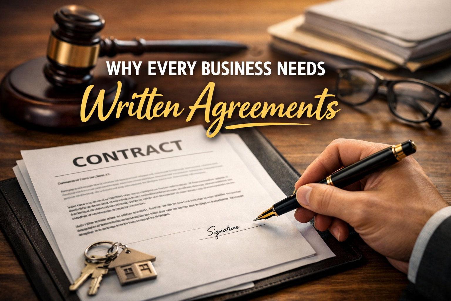 Why Every Business Needs Written Agreements